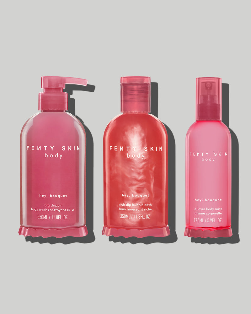 Fenty Skin Body Bath, Shower + Mist Full-Size Bundle