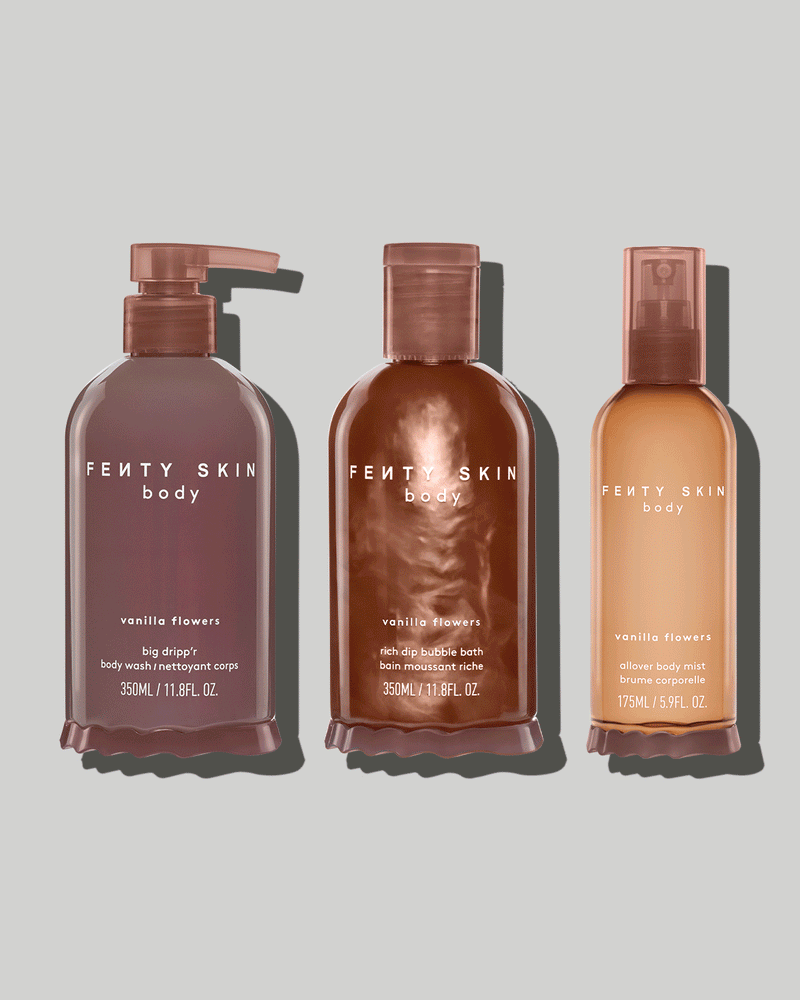 Fenty Skin Body Bath, Shower + Mist Full-Size Bundle