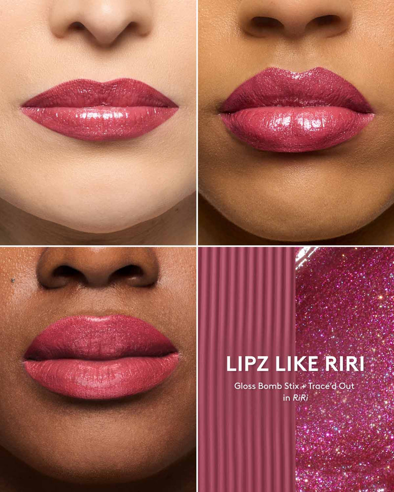 Lipz Like Riri 2-Piece Lip Set + Sharpener
