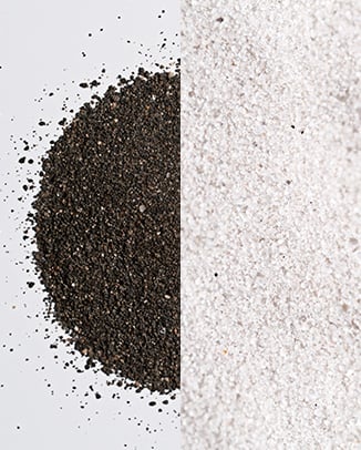Volcanic Sand + Silica